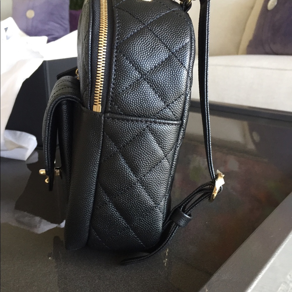 19C CHANEL Small Black Caviar Backpack❣️ - Picture 3 of 8